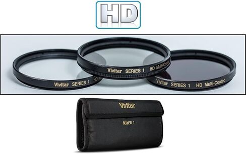 3pc hi def uv polarizer & nd8 kit for sony fdr-ax100 hdr-cx900 in Kuwait