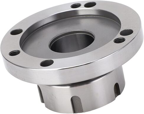 Qiilu ER40 Collet Chuck, Carbon Steel Lathe Chuck, 100mm Diameter Clamping Holder for Milling Machines in Saudi Arabia