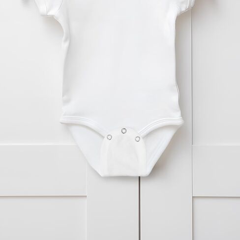 Lifkome Baby Bodysuit Extender تمديد دعوى تسلق قابلة للتعديل للبنين والبنات موسع القطن الناعمة الممتدة المثالية للأطفال الأبيض in Saudi Arabia