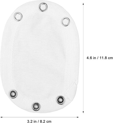 Lifkome Baby Bodysuit Extender تمديد دعوى تسلق قابلة للتعديل للبنين والبنات موسع القطن الناعمة الممتدة المثالية للأطفال الأبيض in Saudi Arabia