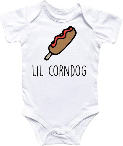 Corndog Carnival - Baby Boy Girl Clothes Infant Bodysuit Funny Cute Newborn in Saudi Arabia