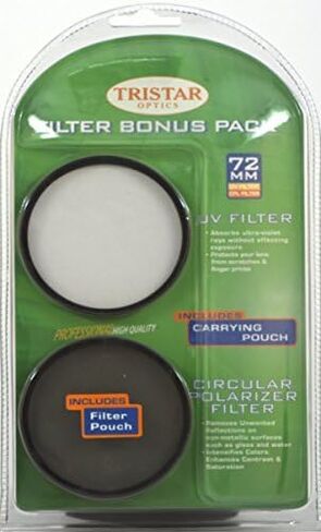 Tristar 72mm UV/CPL BONUS FACK FILTER in Kuwait