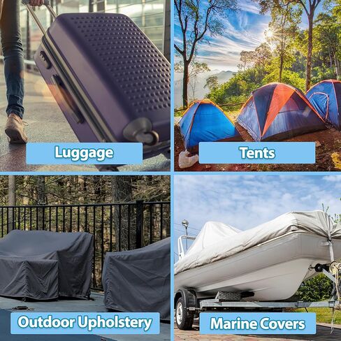 Mandala Crafts 2 PCs 28 Inch Black Waterproof Zipper for Sewing Raincoat Ski Suit Clothing Outdoor Bag - Size 5 PVC Zipper #5 Separating Water Resistant Zipper in Kuwait