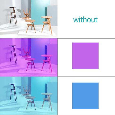 مجموعة إضاءة Emart LED للتصوير الفوتوغرافي ، 2 أجهزة كمبيوتر قابلة للاستمرار ، مصباح استوديو محمول مستمر مع مرشح هلام تصحيح ألوان 12 × 12 بوصة 9 in Kuwait