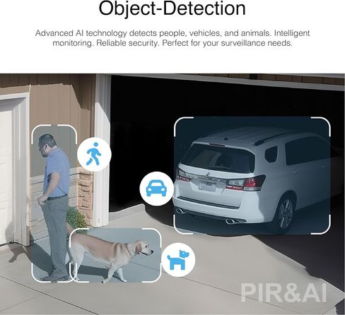 في عام 9820 4K كاميرا أمان خارجية أبيض ، Wi-Fi/LAN/POE ، PTZ 5X Zoom ، HomeKit Camera ، الكشف عن الشخص الذكي ، الرؤية الليلية ، الصوت ثنائي الاتجاه ، PIR ، WPA3 ، NDAA/TAA in Kuwait