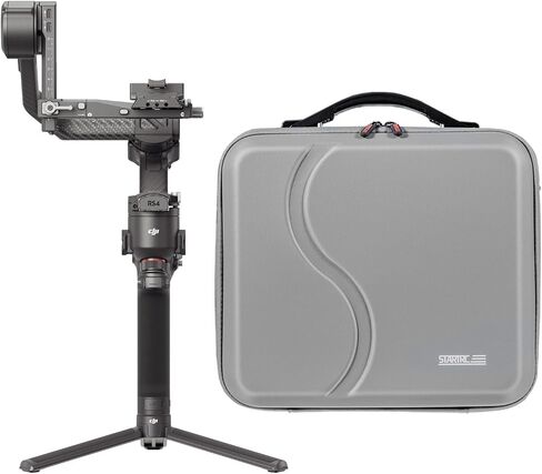 DJI RS 4 PRO COMBO مع حزمة الحمل الناعمة للماء - مثبتات gimbal 3 محاور للكاميرات لكاميرات DSLR والسينما مع إطلاق النار العمودي و 10 رطل حمولة (عنصران) in Saudi Arabia