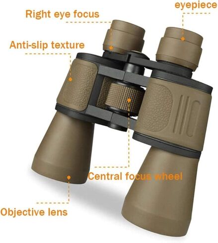 Monoculars Telescope High Power 7x50 Falcon Prism Binoculars - High Power Low Light for Bird Watching Binoculars in Kuwait