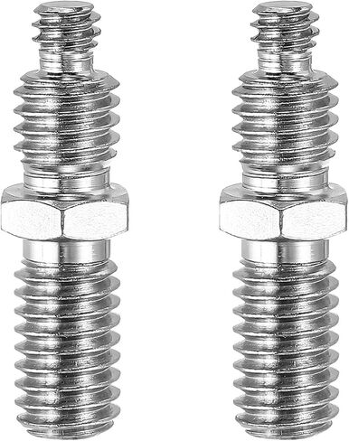 محول براغي ترايبود براغي براغي 1/4 "إلى 3/8" ذكور تقليل محول مؤشر ترابط ترايبود ترايبود المسمار لترايش ترايبود من الكاميرا ، 2pcs in Saudi Arabia