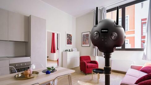 Insta360 Pro II 8K 360 درجة كروية كاميرا الواقع الافتراضي مع مراقبة حية Farsight in Kuwait