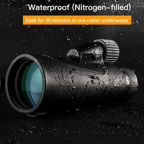 12X50 Waterproof High Power Prism Monoculars Scope Smartphone Holder Tripod Camping Hiking Travelling Sightseeing in Saudi Arabia
