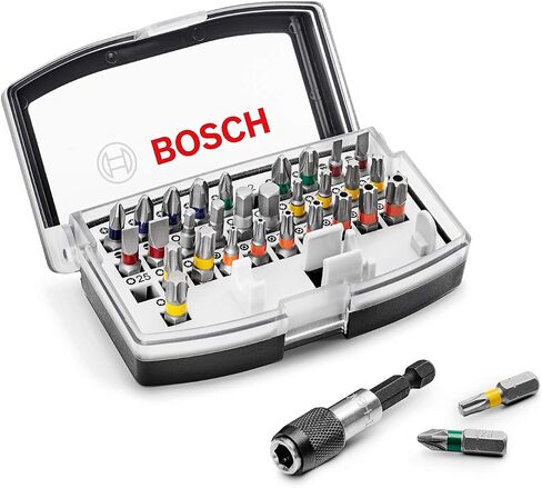 Bosch Professional 32-Piece Screwdriver Bit Set (Drill Driver Accessories, Screw Driver bit Set) in Saudi Arabia