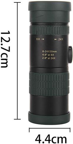High Definition HD Monocular Telescope - Portable, Waterproof, with Smartphone Holder and Tripod, Ideal for Bird Watching, Camping, Hiking in Saudi Arabia