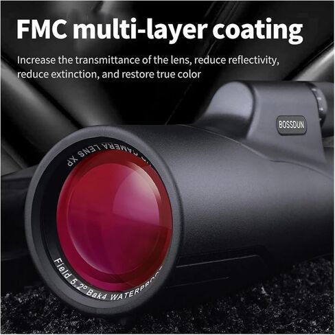 12x56/16x56 Ed Lens Monocular Telescope - التكبير العالي المهني للسياحة والتخييم والمشي - صور حادة in Saudi Arabia