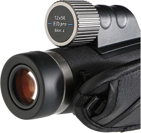 12x56 Pro Ed Lens Telescope أحادي مع العدسة الكبيرة - HD ، و prism متعددة المغلفة ، ومقاومة للماء لصيد الطيور - صور حادة in Saudi Arabia