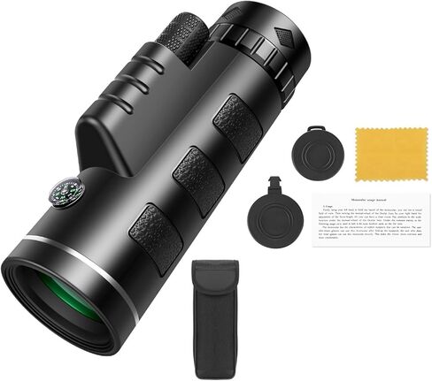 40X60 High-Powered Monocular Telescope - Professional Scope for Bird Watching, Hunting, Camping - Sharp Images in Saudi Arabia