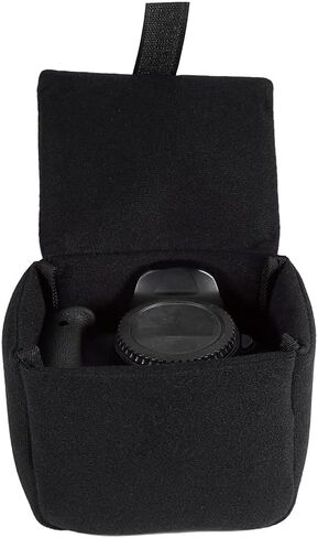 DSLR Camera Bags, Portable Camera Cases Camera Bag Insert Pads Camera Shock Protection Cases Messenger Bags Camera Bags Photography Accessories(black) in Saudi Arabia