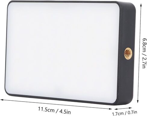 2500-9000K لون كامل LED LED STEPMAND 3000MAH أوضاع متعددة RGB ضوء الفيديو ، تصوير فوتوغرافي محمول الضوء ، الهاتف ، الكاميرا ، الكمبيوتر المحمول ، مع مقطع ، 4 أوضاع ، 26 تأثيرات المشهد in Kuwait
