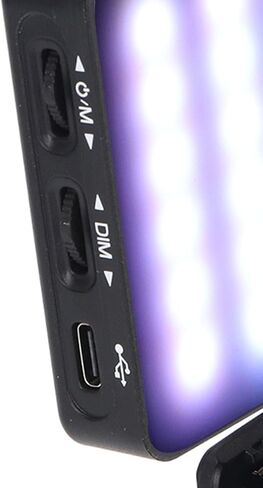 2500-9000K لون كامل LED LED STEPMAND 3000MAH أوضاع متعددة RGB ضوء الفيديو ، تصوير فوتوغرافي محمول الضوء ، الهاتف ، الكاميرا ، الكمبيوتر المحمول ، مع مقطع ، 4 أوضاع ، 26 تأثيرات المشهد in Kuwait