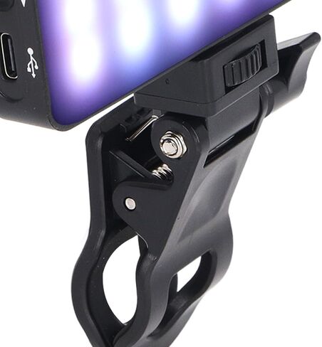 2500-9000K لون كامل LED LED STEPMAND 3000MAH أوضاع متعددة RGB ضوء الفيديو ، تصوير فوتوغرافي محمول الضوء ، الهاتف ، الكاميرا ، الكمبيوتر المحمول ، مع مقطع ، 4 أوضاع ، 26 تأثيرات المشهد in Kuwait