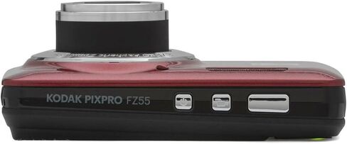 kodak pixpro Zoom FZ55 (أحمر) مع حزمة بطاقة ذاكرة 32 جيجابايت in Saudi Arabia