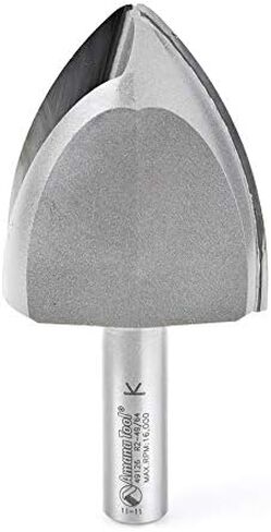 Amana Tool - 49126 Carbide Tipped Large Radius Ovolo 2-3/4 Radius x 2-3/16 x 2-1/16 Dia Ex in Saudi Arabia