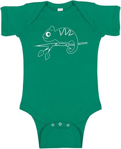 Chameleon Silhouette Baby Bodysuit in Kuwait