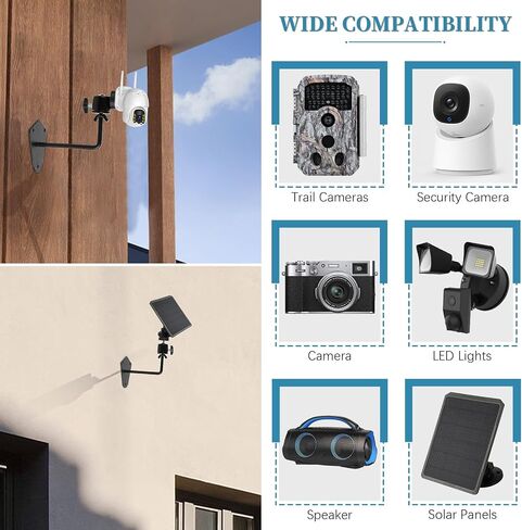 شريحة حامل حائط 4-PCS ، 360 كاميرا مع خيط 1/4 بوص in Kuwait