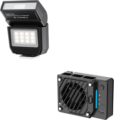 Ulanzi SL03 Camera Mini Flash و Cu01 كاميرا مبرد in Saudi Arabia