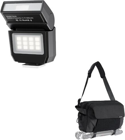 ULANZI SL03 Camera Mini Flash and BP11 8L Camera Sling Bag in Saudi Arabia
