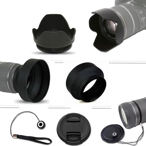 طقم العدسة والمرشحات 67 مم بما في ذلك: عدسة زاوية واسعة 67/72 مم + 67/72 مم 2x عدسة تليفوتوائية مع حلقة خطوة إلى 72 مم + 67 مم مرشحات ماكرو عن قرب + 67 مم مرشحات HD + 67 ملم ND + عوامل تصفية + المزيد in Kuwait