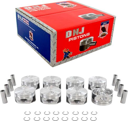 DNJ P3217 Piston Set Standard Size For 07-09 Cadillac, Chevrolet, GMC, Hummer 6.2L V8 OHV Naturally Aspirated L92 in Saudi Arabia