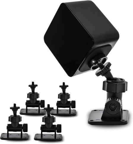 2 حزمة من دعامة التثبيت على الحائط لمحطة قاعدة HTC Vive/Valve Index/Vive PRO، دعامة تثبيت معدنية عالمية على الحائط 1/4 برغي صغير لمستشعر VR Rift (نوع A مصنوع من المعدن وأظافر الحائط) in Kuwait