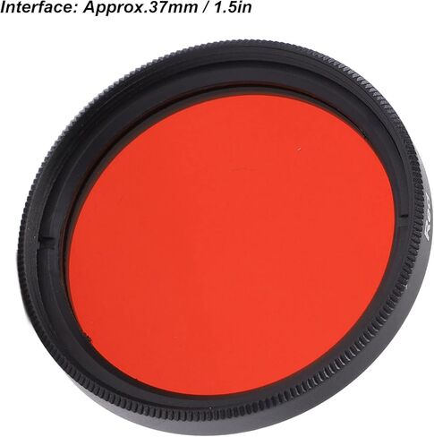 Full Color Camera Lens Filter for SLR, 37mm Full Color Filter Kit Suitable for 37mm Lens Interface. (Orange) in Saudi Arabia