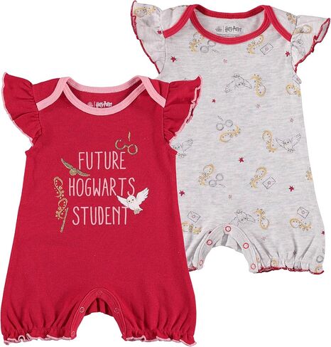 Harry Potter Newborn Infant Baby Birls 'Romper Bodysuit 2 Pack in Saudi Arabia