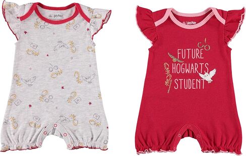 Harry Potter Newborn Infant Baby Birls 'Romper Bodysuit 2 Pack in Saudi Arabia