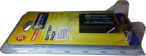 Synergy Digital Camera Battery, Works with Canon EOS M50 Digital Camera, (Li-Ion, 7.4V, 1150 mAh) Ultra Hi-Capacity, Compatible with Canon LPE12 Battery in Saudi Arabia