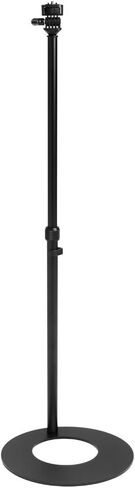 amaran Verge Edge-Lit LED Panel Light Flicker-Free (Charcoal, US) Bundle with Base Stand (2 Items) in Saudi Arabia