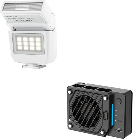 ULANZI SL03 Camera Mini Flash and ULANZI CU01 Camera Cooler in Saudi Arabia