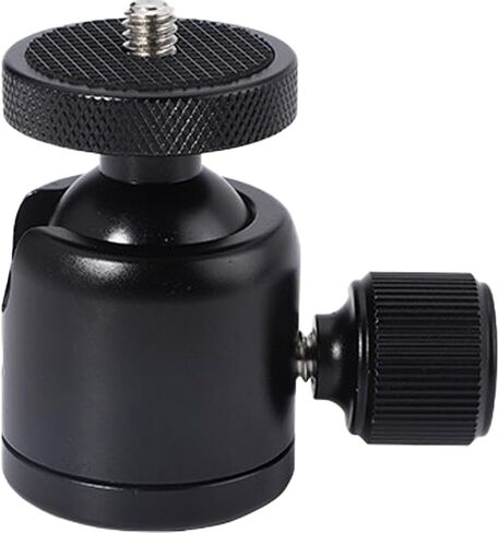 Tripod Round Head 360 Panoramic Metal Quick Releasing Plate 1/4" 3/8'' Screw Thread Mount Tripod Head for Monopod in Saudi Arabia
