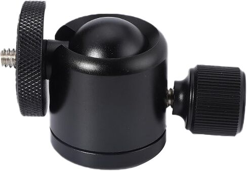 Tripod Round Head 360 Panoramic Metal Quick Releasing Plate 1/4" 3/8'' Screw Thread Mount Tripod Head for Monopod in Saudi Arabia