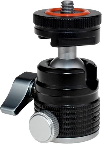 Aluminum Tripod BallHead with 360 Degree Panoramic Rotation and 90° Tilt for DSLR in Saudi Arabia