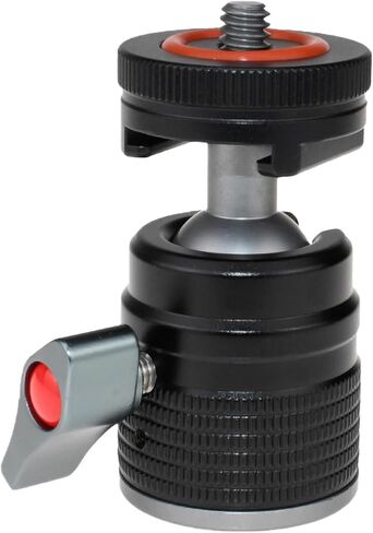 Aluminum Tripod BallHead with 360 Degree Panoramic Rotation and 90° Tilt for DSLR in Saudi Arabia