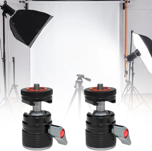 Aluminum Tripod BallHead with 360 Degree Panoramic Rotation and 90° Tilt for DSLR in Saudi Arabia