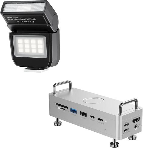 ULANZI SL03 Camera Mini Flash and QT03 Docking Station in Saudi Arabia