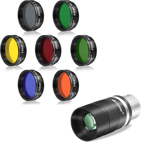ALSTAR 1.25 Inch Telescope Zoom Eyepiece - حزمة مع - 1.25 بوصة 7pcs مرشح in Saudi Arabia