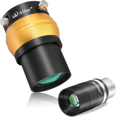 Alstar 1.25 inch Telescope Zoom Eyepiece - Bundle with - 2 inch 2.5X Barlow Lens in Saudi Arabia