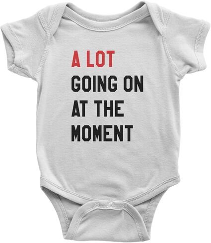 A Lot Going On at The Moment New ERAS Infant One-Piece Bodysuit, Soft Cotton in Saudi Arabia