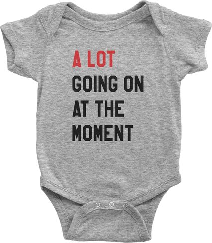 A Lot Going On at The Moment New ERAS Infant One-Piece Bodysuit, Soft Cotton in Saudi Arabia
