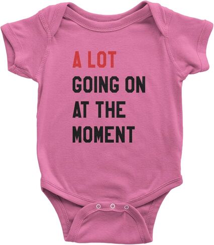 A Lot Going On at The Moment New ERAS Infant One-Piece Bodysuit, Soft Cotton in Saudi Arabia