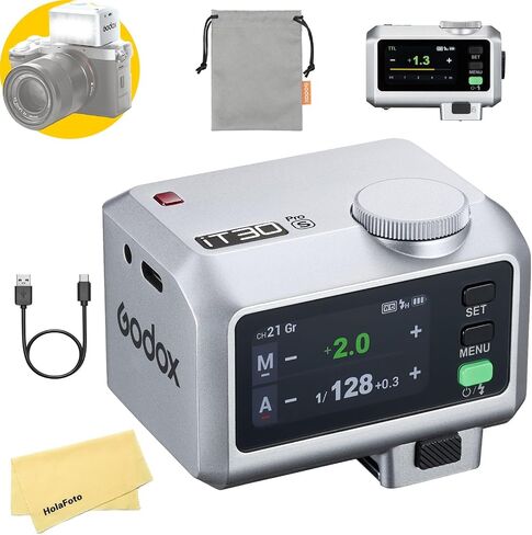 Godox IT30 Pro S IT30PRO-S كاميرا فلاش لـ Sony Camera Flash Speedlight Speedlite Light ، 2.4G TTL 1/8000 HSS ، 7.4V/900MAH LI-ION BUTTION in Saudi Arabia